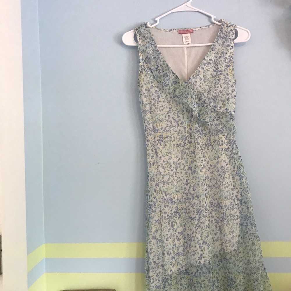 Vol.1 vintage flow print dress 👗